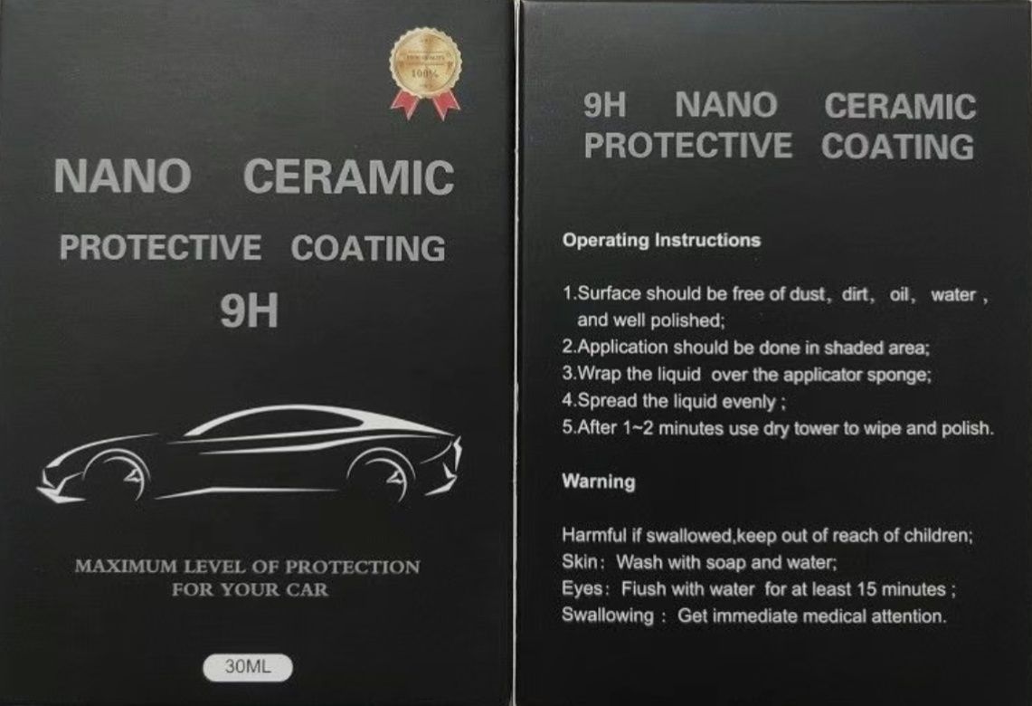 Nano Ceramic 9H/Нано керамика 9Н/Жидкое стекло