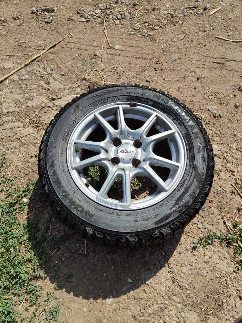 зимняя резина с дисками 185/65 R14 (приора)