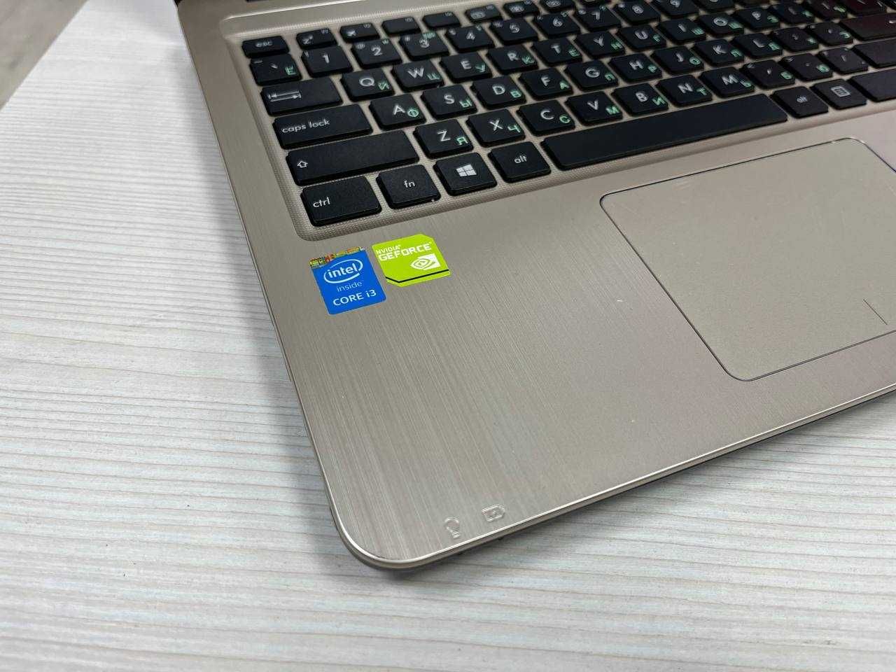 Надежный ноутбук для офиса ASUS Core i3/озу4/SSD256/HDd500 GeForce 2gb
