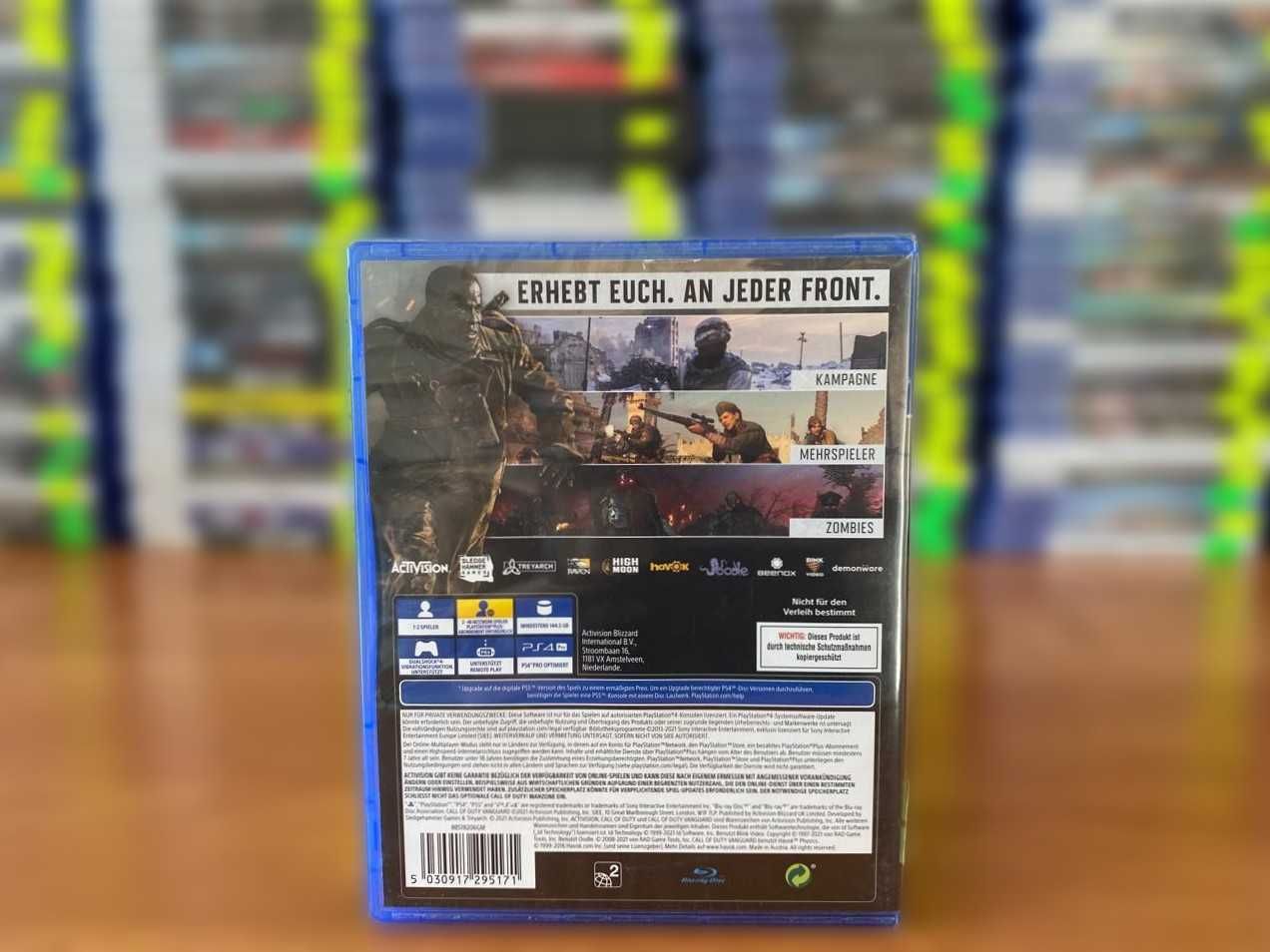 Новый Call Of Duty: Vanguard PS4/PS5 Большой Выбор Дисков