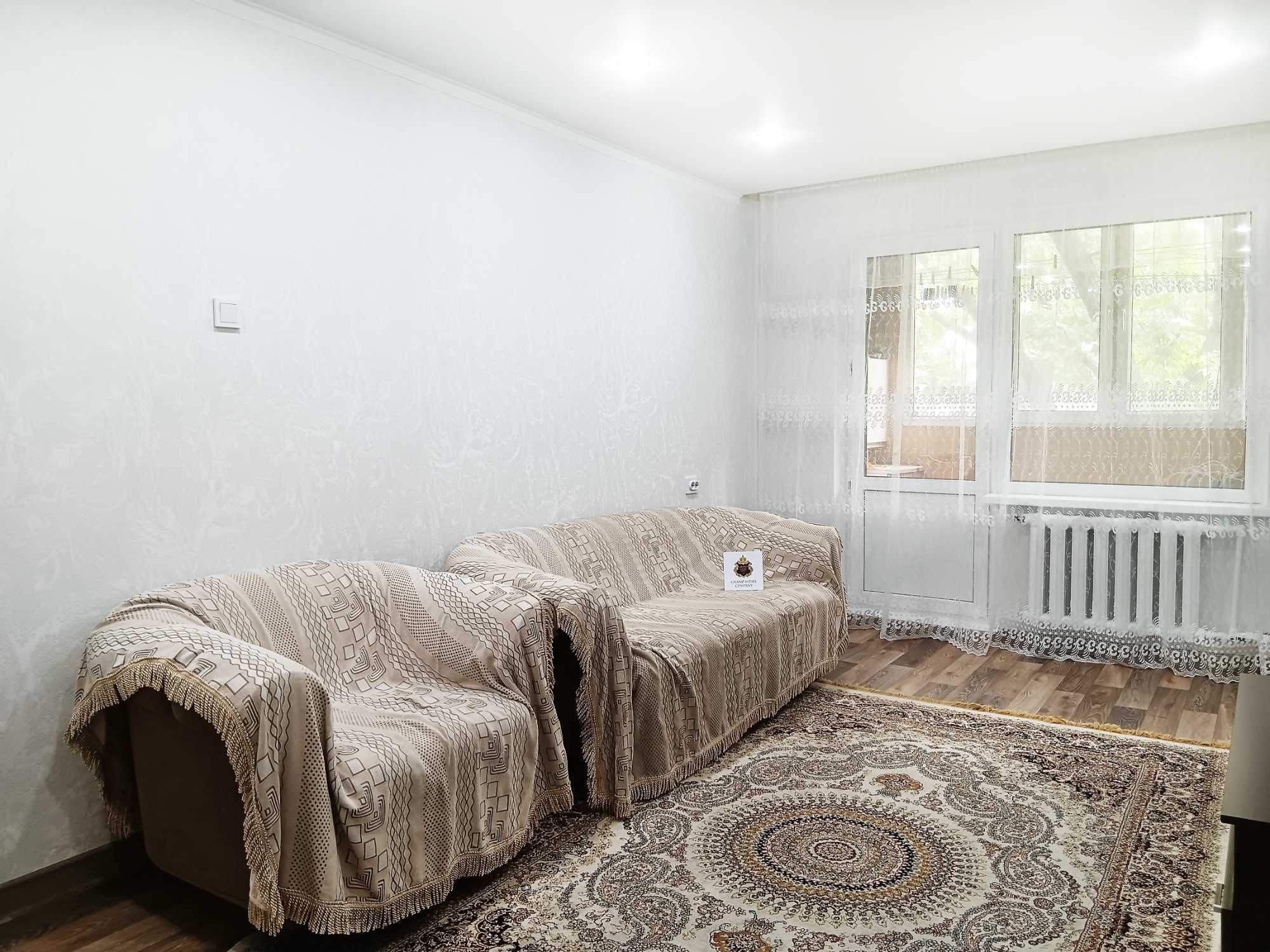 2-комнатная квартира · 44.3 м² · 3/5 этаж, мкр Таугуль
