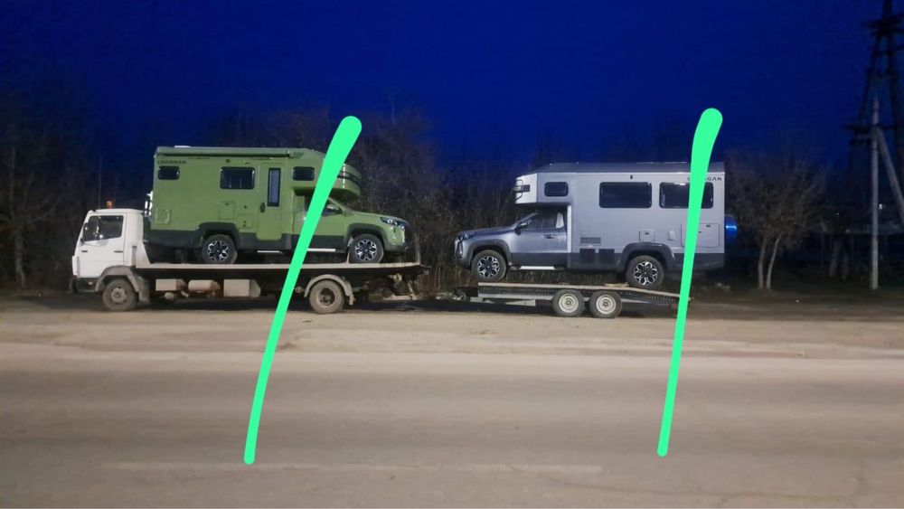 Продам Новый прицеп Автовоз Лафет на 1 авто и 2 Г/п от2700кг В наличий