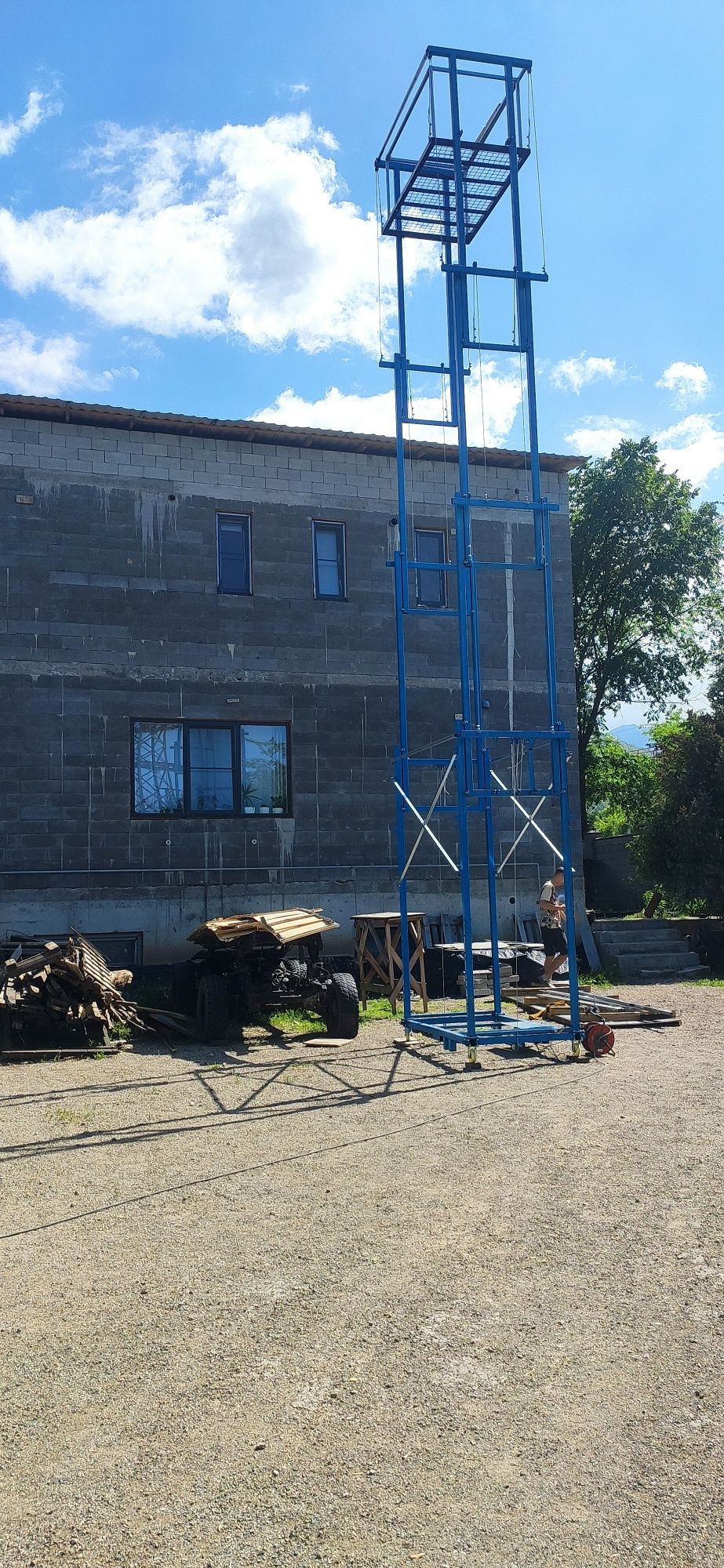 Вышка тура, с электроподъемным механизмом. Продажа.Аренда.