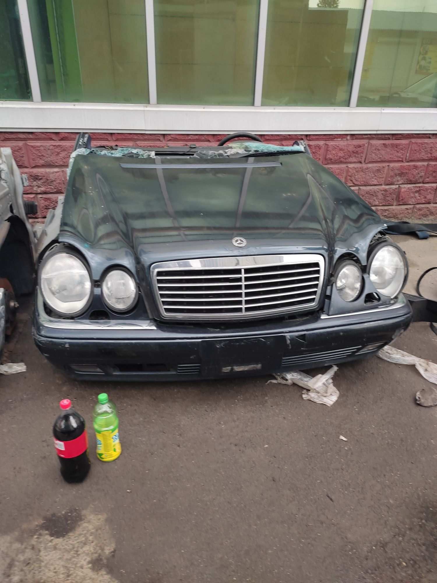 W210 лупарик Япония распил Мерседес авторазбор контрактный двигатель
