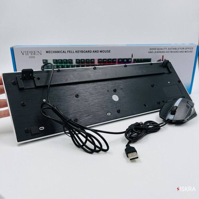 Игровая клавиатура f92 Vipben +мышка