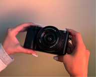 Sony A6300 с объективом 16-50 мм