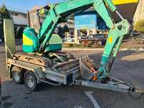 Аренда Услуги Мини-Эксковатора Трактора. YANMAR B3-3A