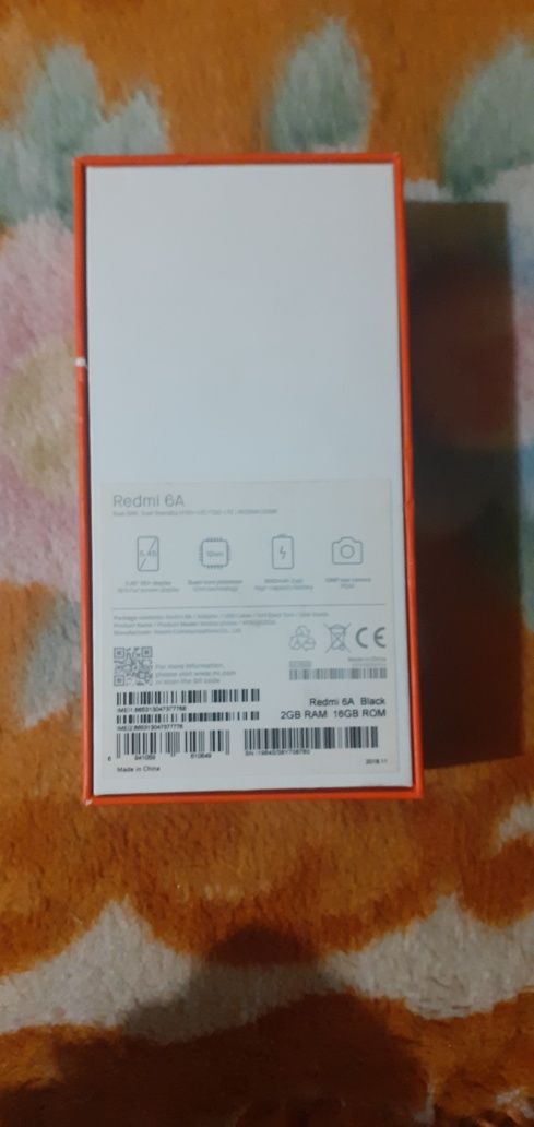 Коробка от Xiaomi 6A