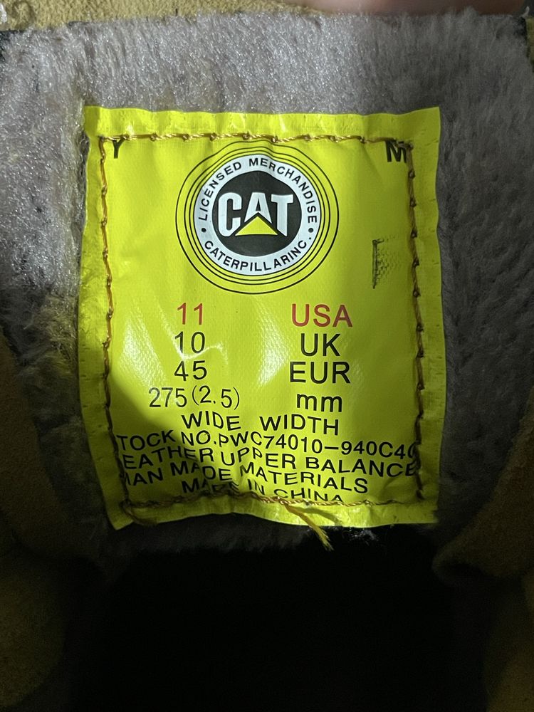 ботинки Caterpillar