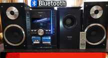 музыкальный центр Panasonic Bluetooth АУКС/CD/Tape/Fm/ сабвуфер345W