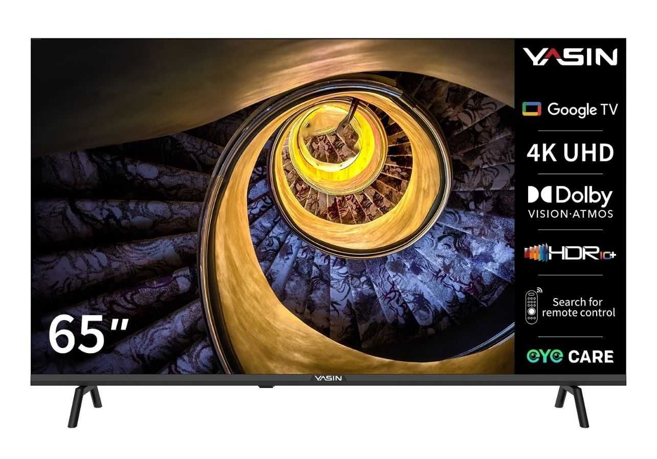 Спец цена!!! Smart телевизор Yasin серия G11. LED UltraHD 4К