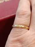 Кольцо Cartier с бриллиантом. Оригинал.  15 размер