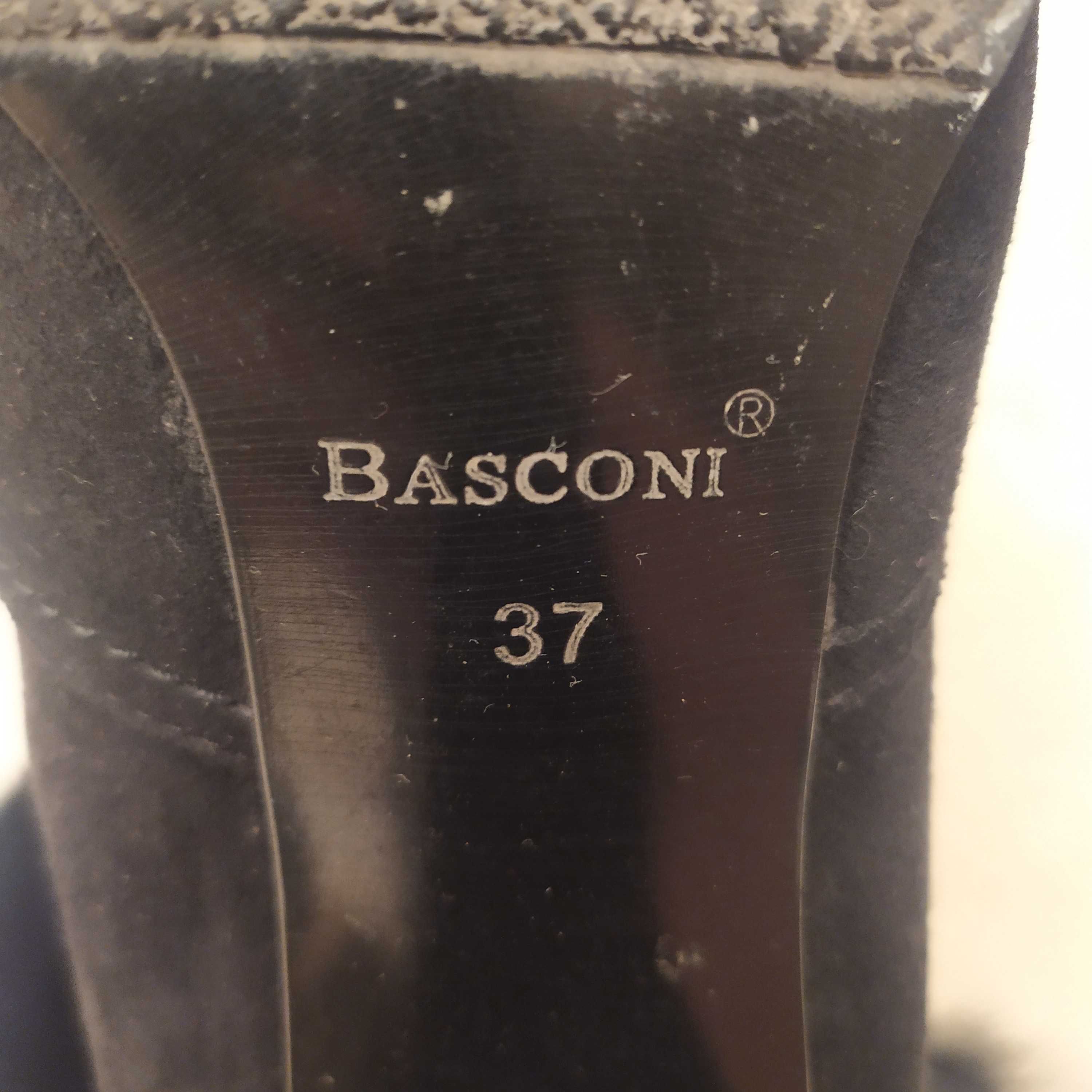 Полусапоги ботильоны замша натуралка, зима Basconi О1006