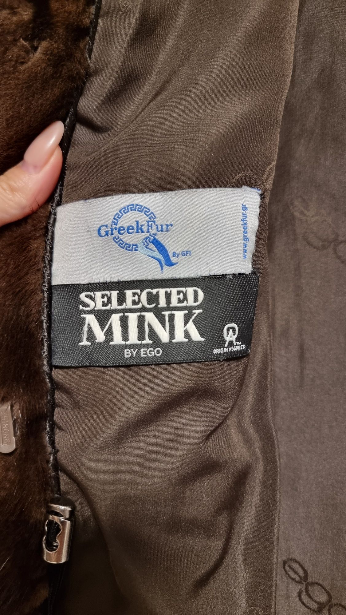 Норковая шуба EGO (Greek Fur)