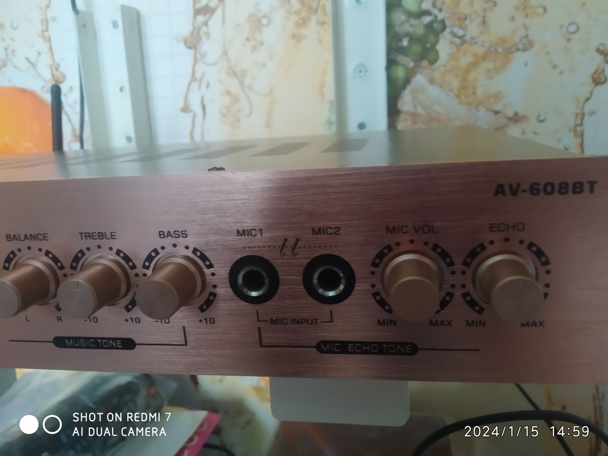 Пятиканальный Hi-Fi усилитель мощности Sunbuck AV-608B