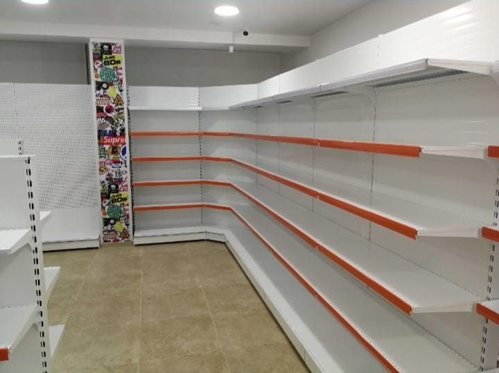Полки для магазина Стеллажи разной высоты