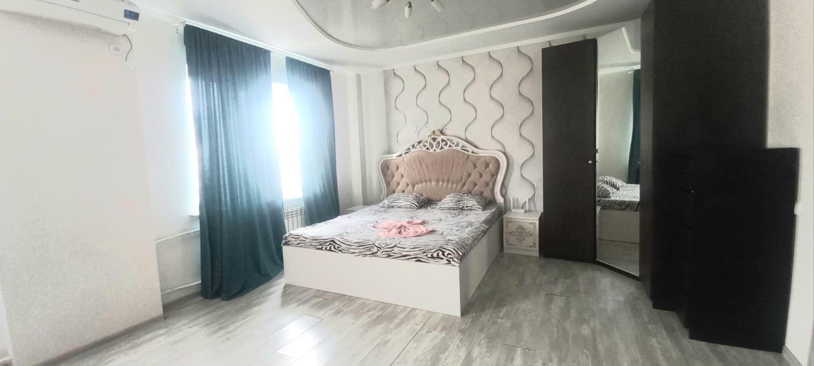 Квартира в мкр Нурсая, ночь , часовая.