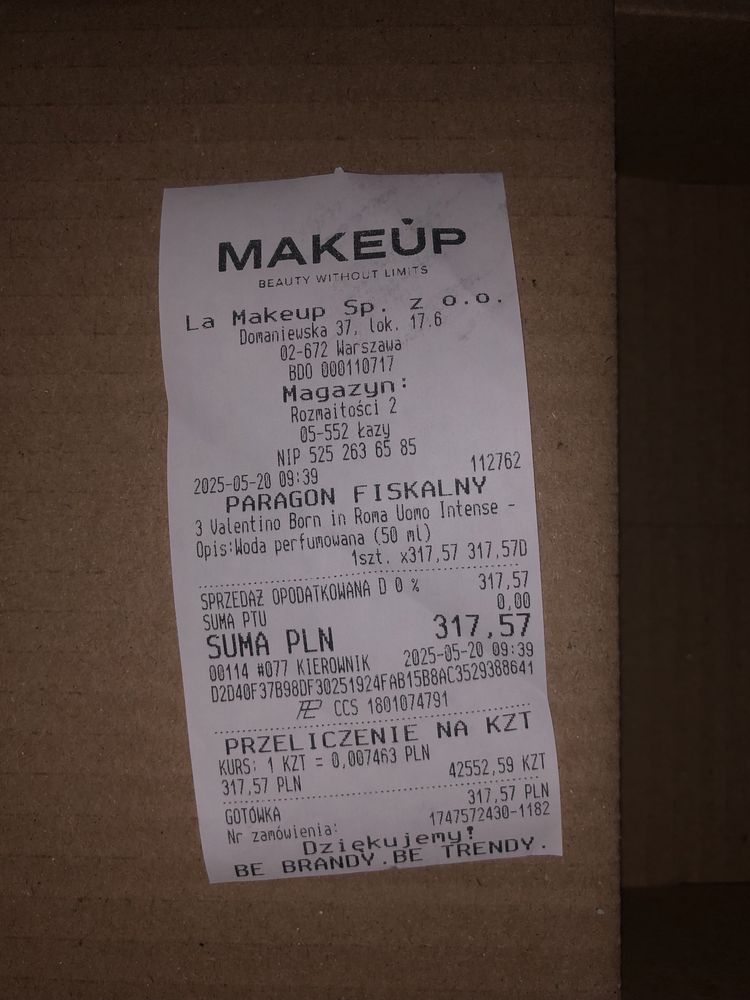 Продам парфюмерную воду Valentino Born in Roma Uomo Intense 50 ml