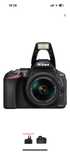 Продаю фотоаппарат Nikon D5600 kit VR 18-55 мм