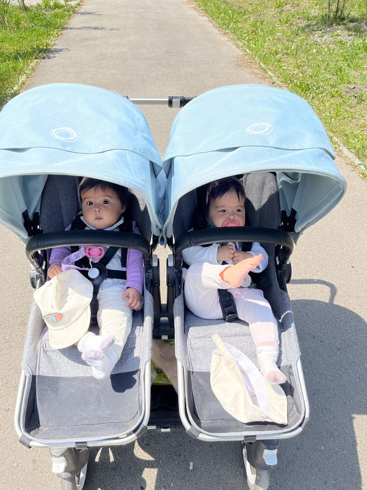 Коляска bugaboo donkey 3 2 в 1 коляска для двойни и погодок