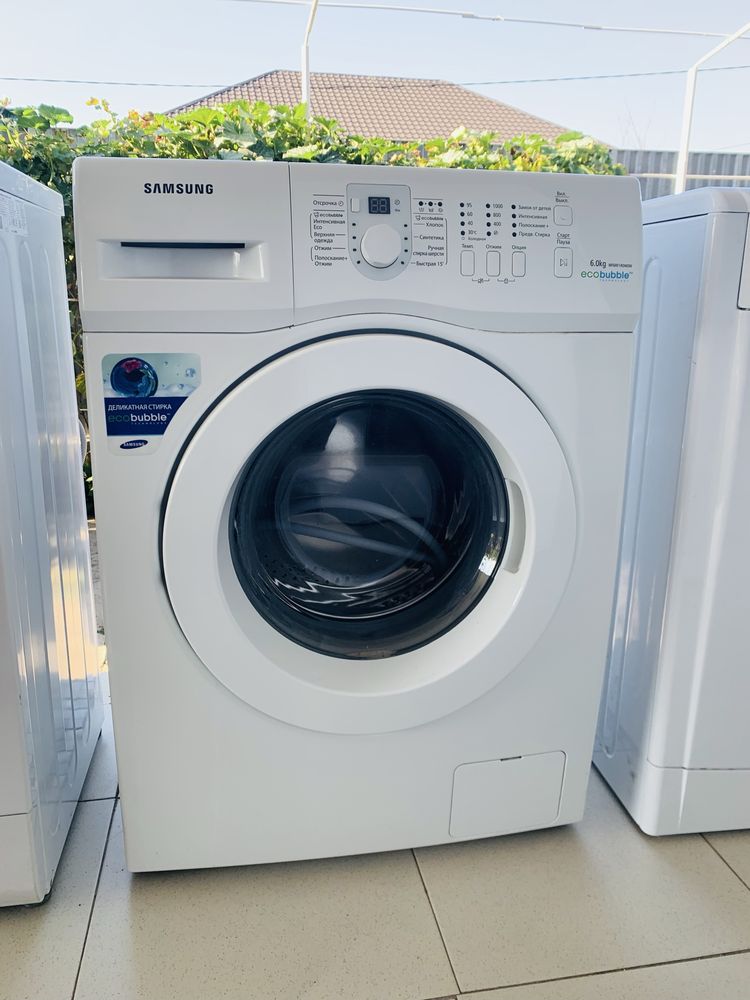 Стиральная машига Samsung eco bubble 6kg