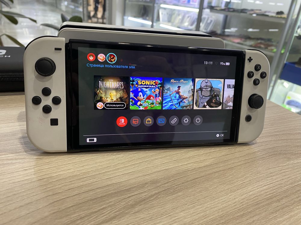 Nintendo switch oled +23 игр