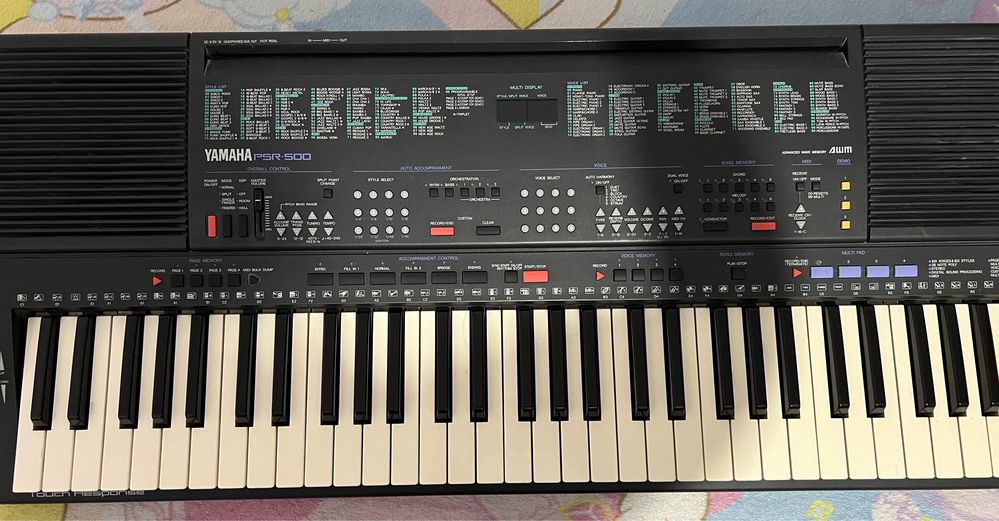 Продам Синтезатор  YAMAHA PSR-500