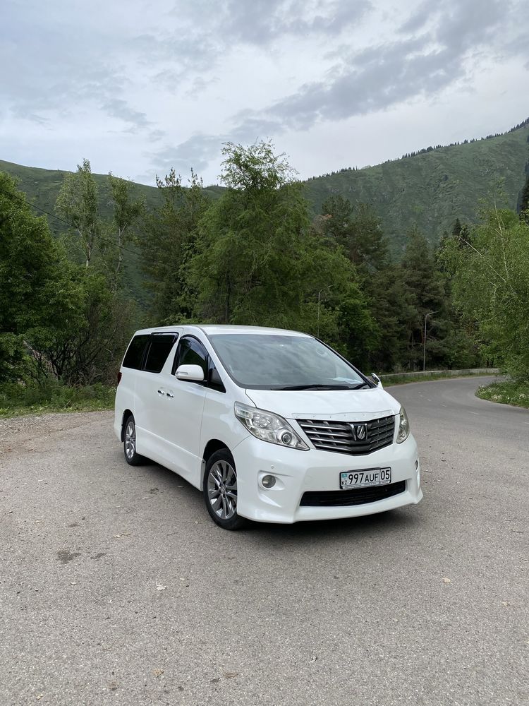 Трансфер,аренда с водителем Toyota Alphard