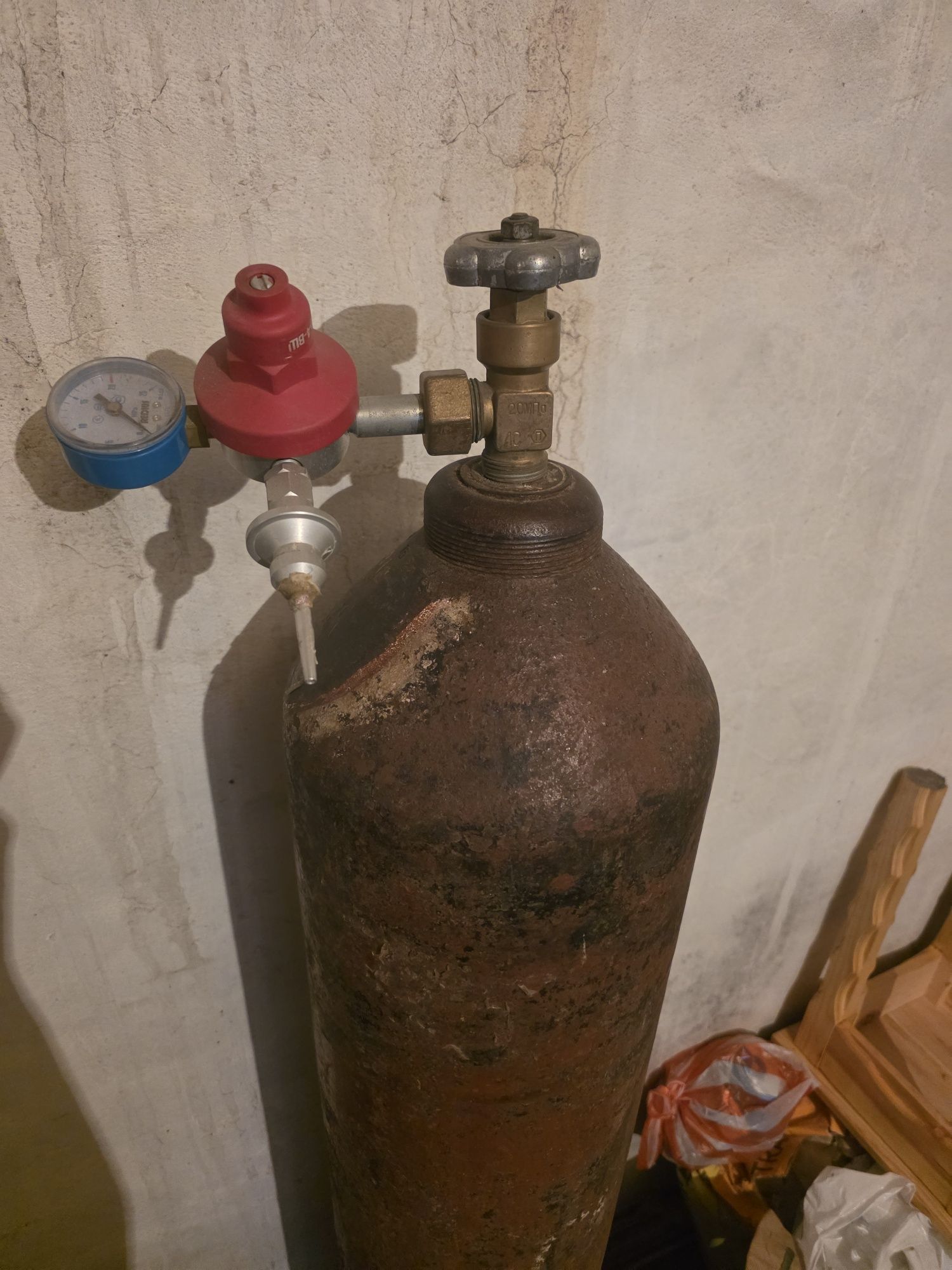 Продам пустой баллон гели 40л