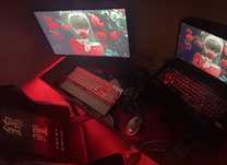 Готовый игровой набор с ноутбуком