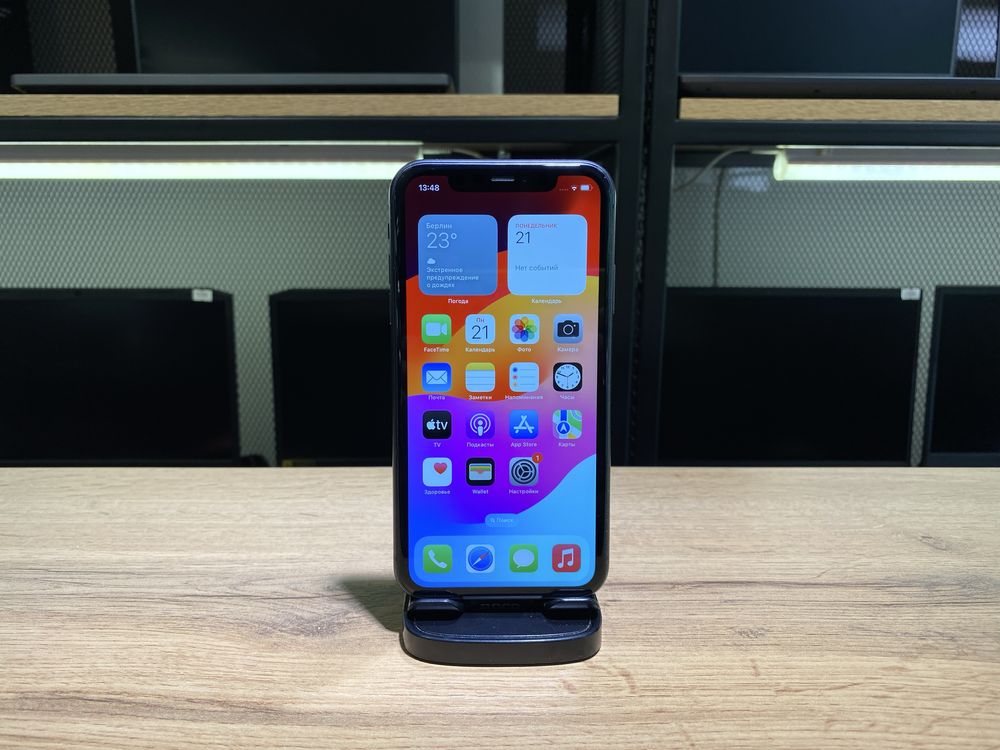 iPhone 11, 64 GB, черный, АКБ77%, 10476/А10