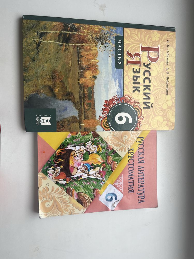 Учебники 6 класса