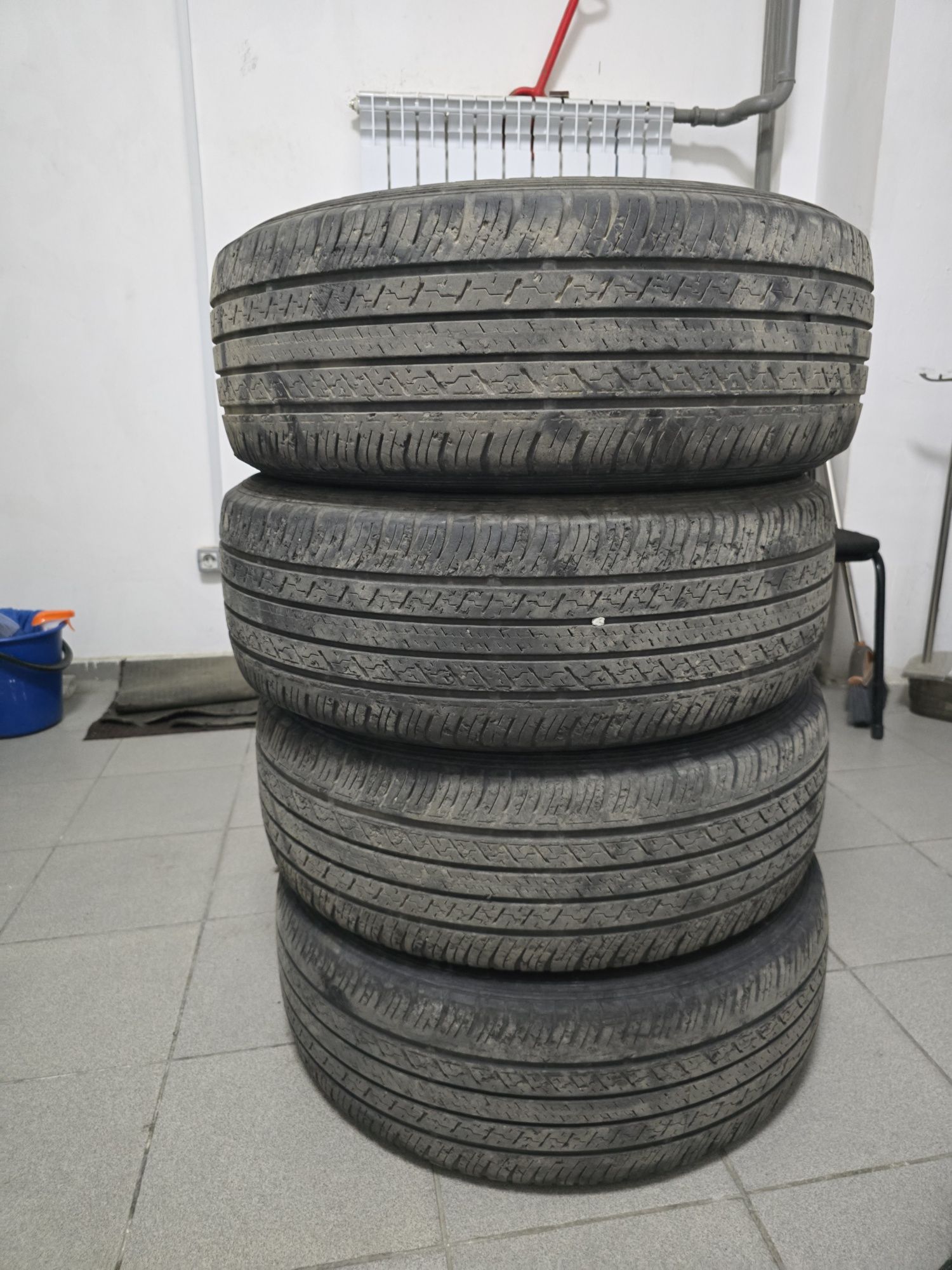 Шины Dunlop всесезонка б/у
