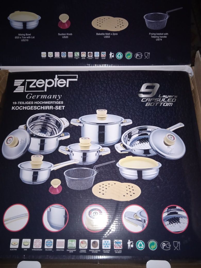 Zepter. Набор посуды. Цептер.