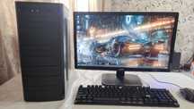 Игровой компьютер i5 10400f Gtx1060 6Gb LCD 24"
