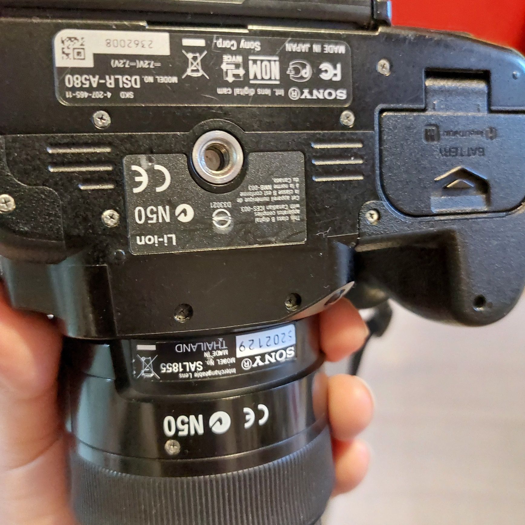 Фотоаппарат Sony Alpha DSLR-A580 Kit