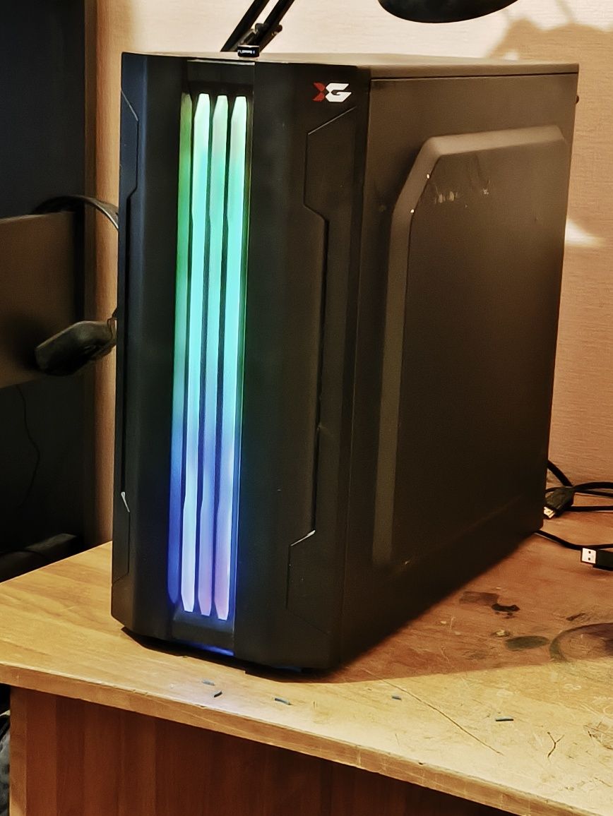 Продам мощный и быстрый ПК - r7 2700/GTX 1650/16gb ОЗУ