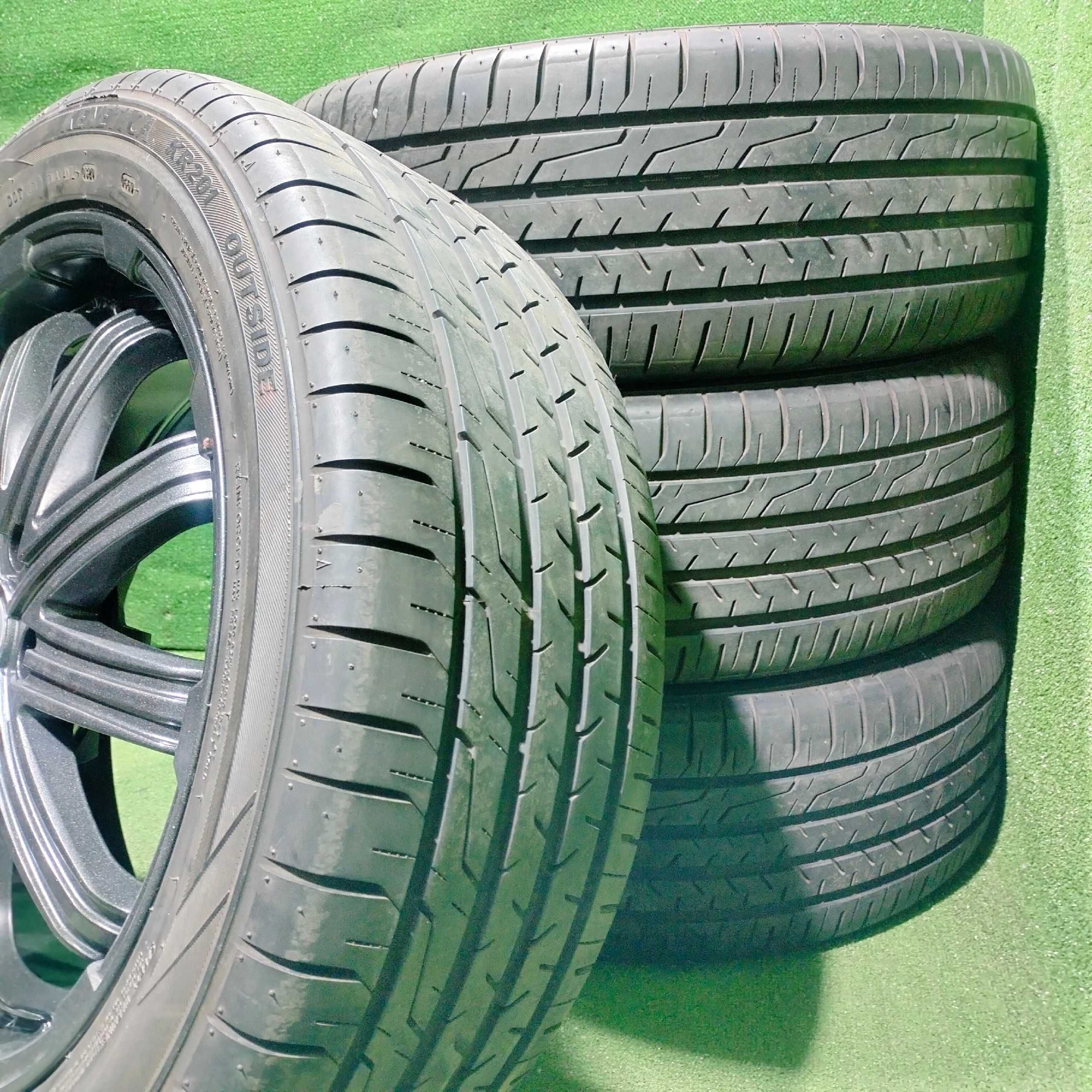 Продам Диск с резиной Work Lehrmeister R18 7,5 JJ 5/114,3 ET 38 Графит