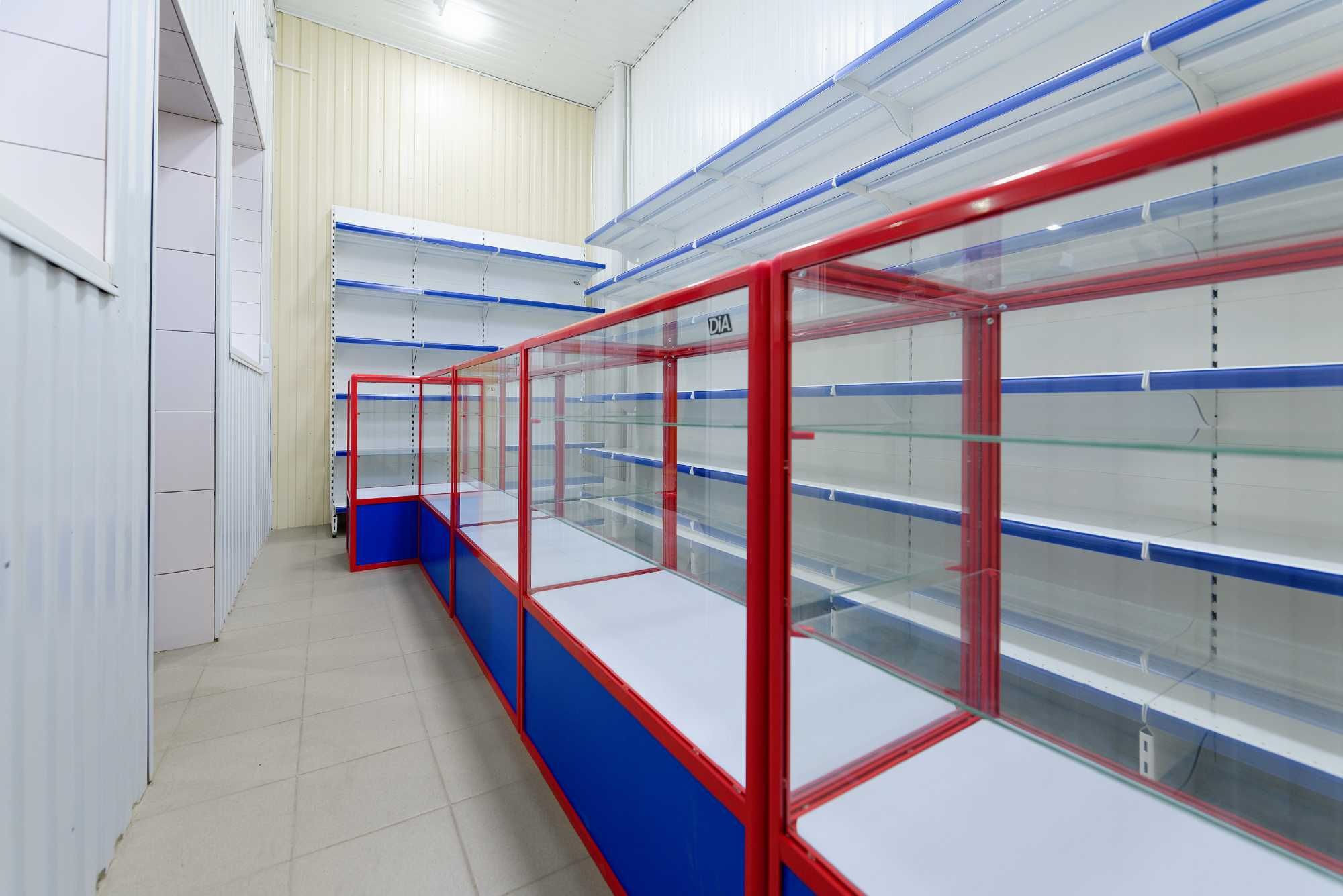 Прилавок торговый из профиля и стекла, Акция,витрина,для магазина aspr