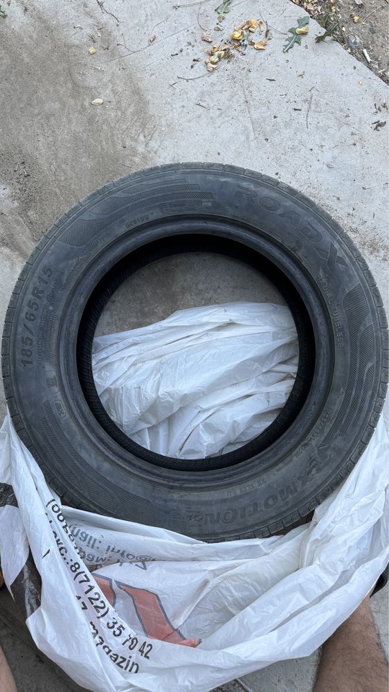 185/65/15 комплект шин летний зимний