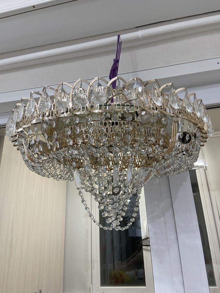 Продам люстры “Гусь-хрусталь”