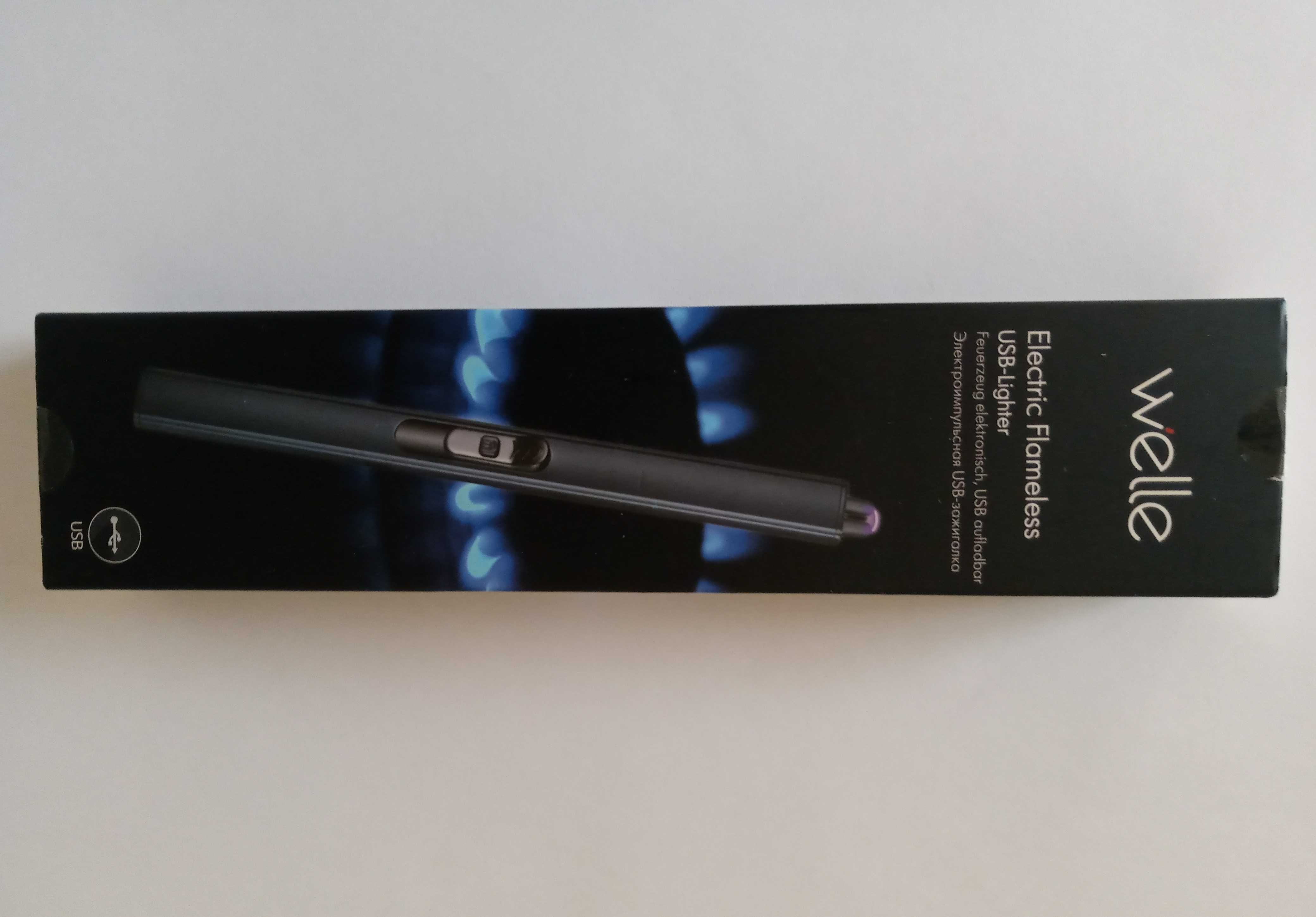 Кухонная USB-зажигалка для газовой плиты нерабочая б/у на запчасти