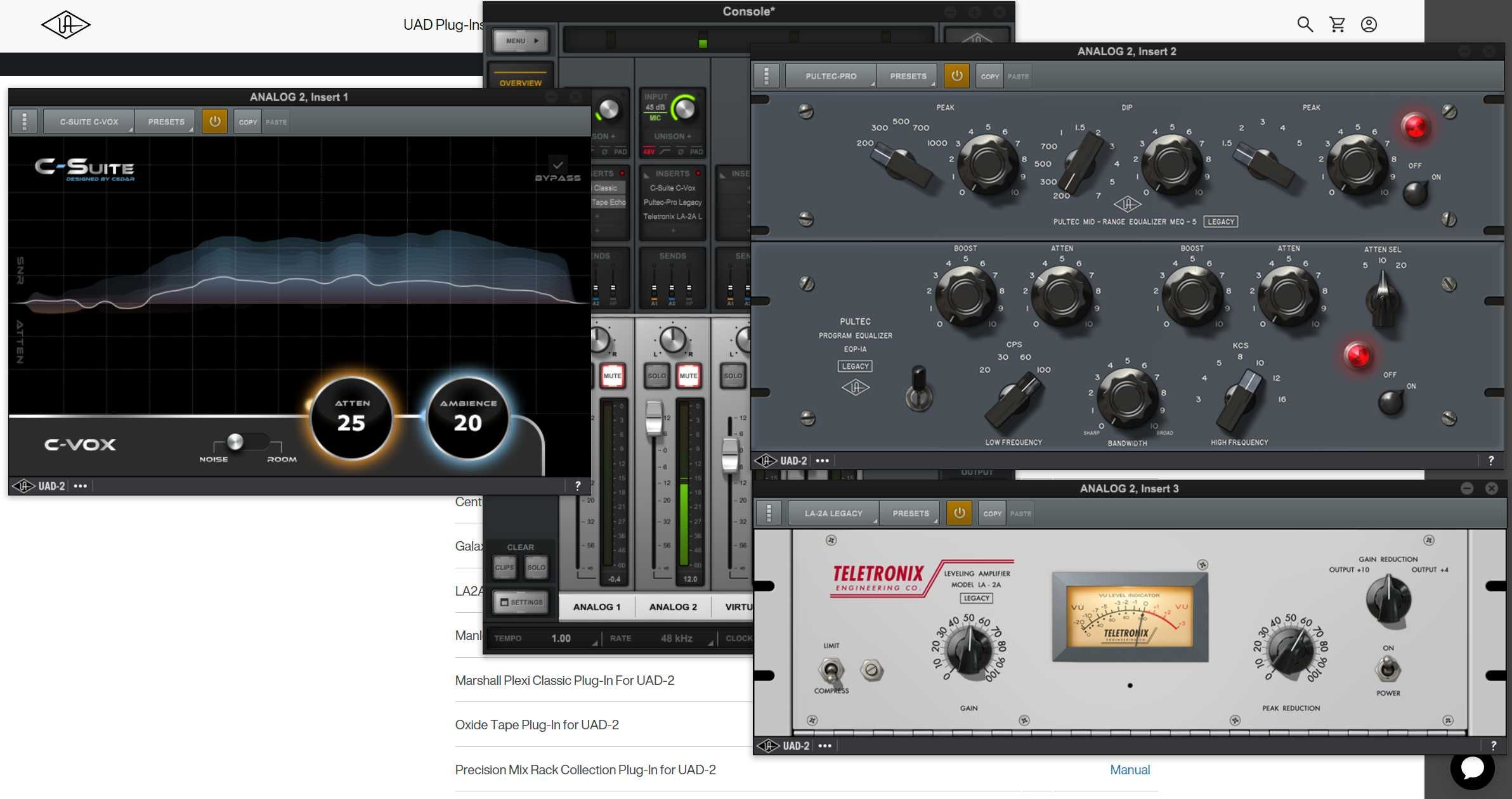Universal Audio Apollo Solo USB (+19 плагинов!)