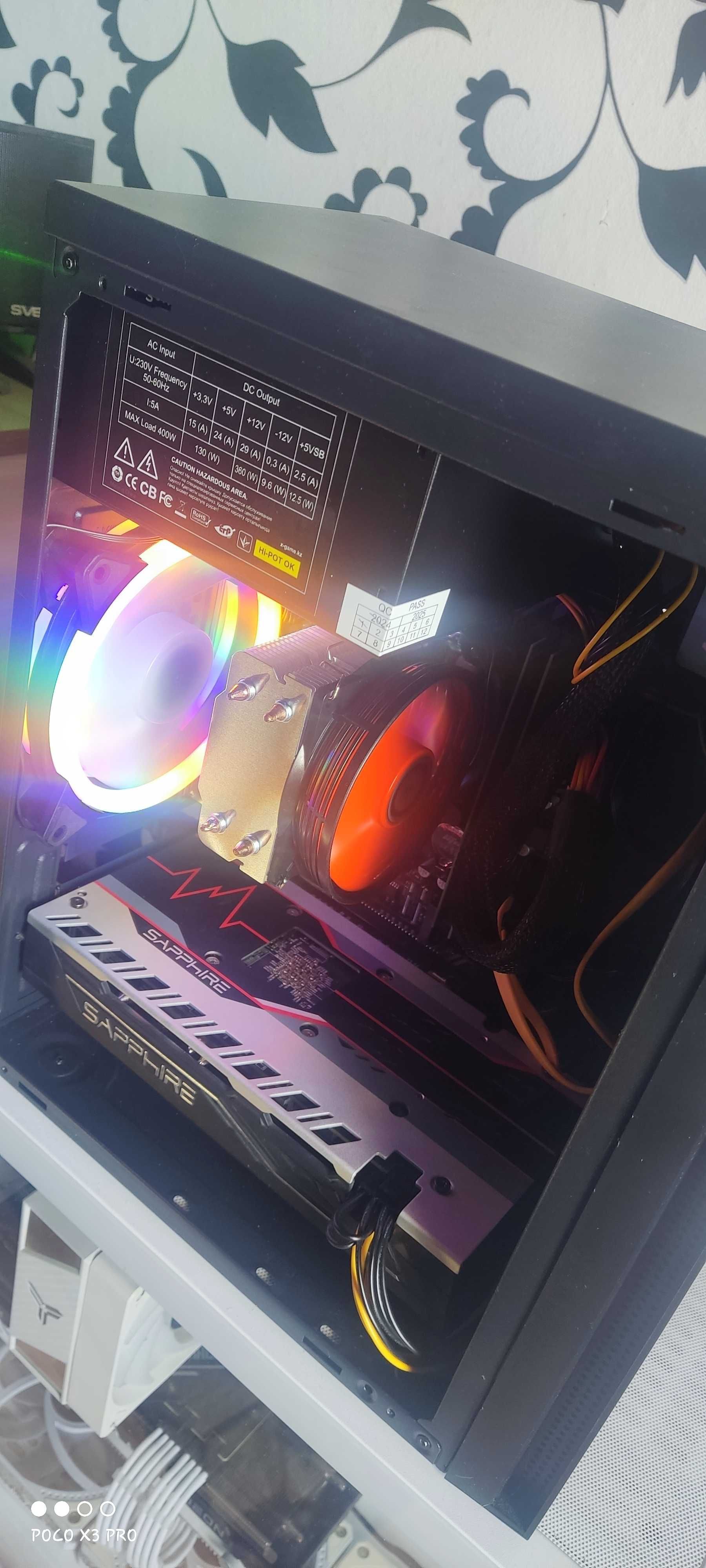 Компьютер Xeon/16gb/rx570