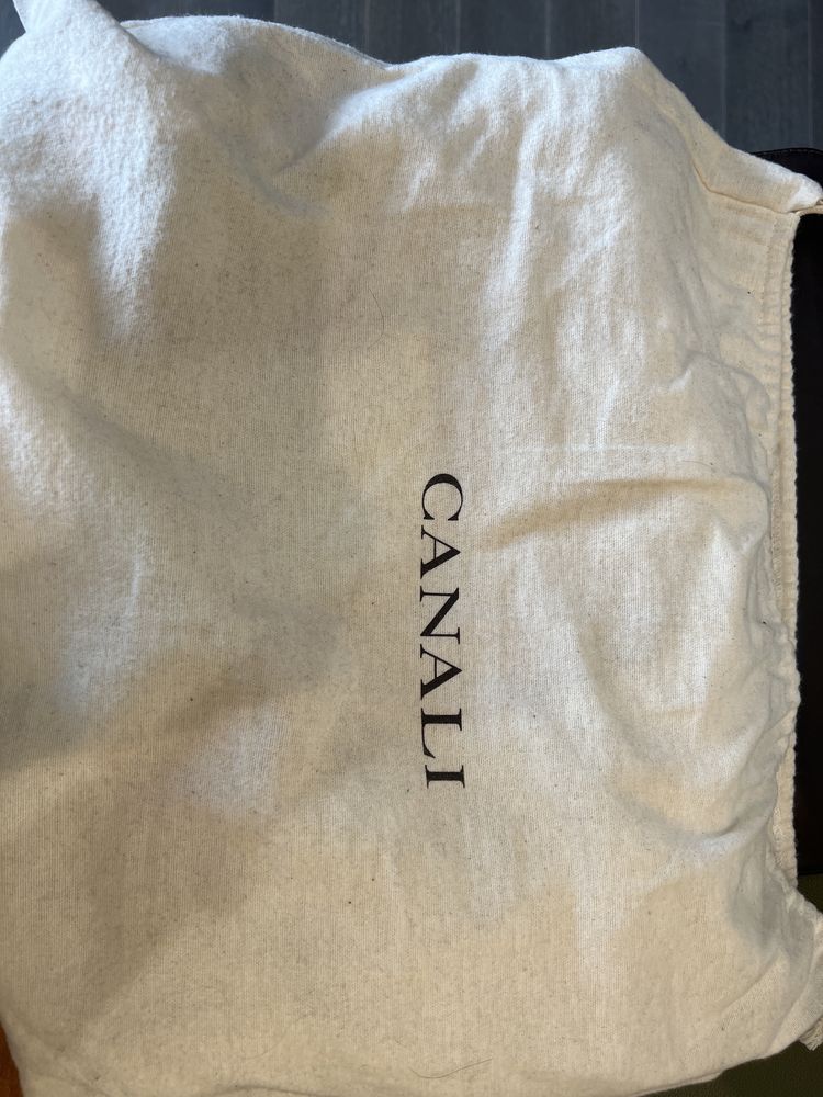 Кожаный портфель.сумка Canali