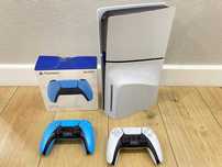 PS5 Slim 2 Геймпада Около 50 Игр Фифа 25 Юфс и другие