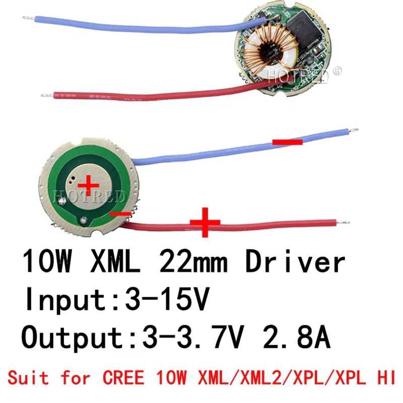 СВЕТОДИОД Cree XML T6, XML 2. Драйвер для XML T6, XML 2, XPL, P7