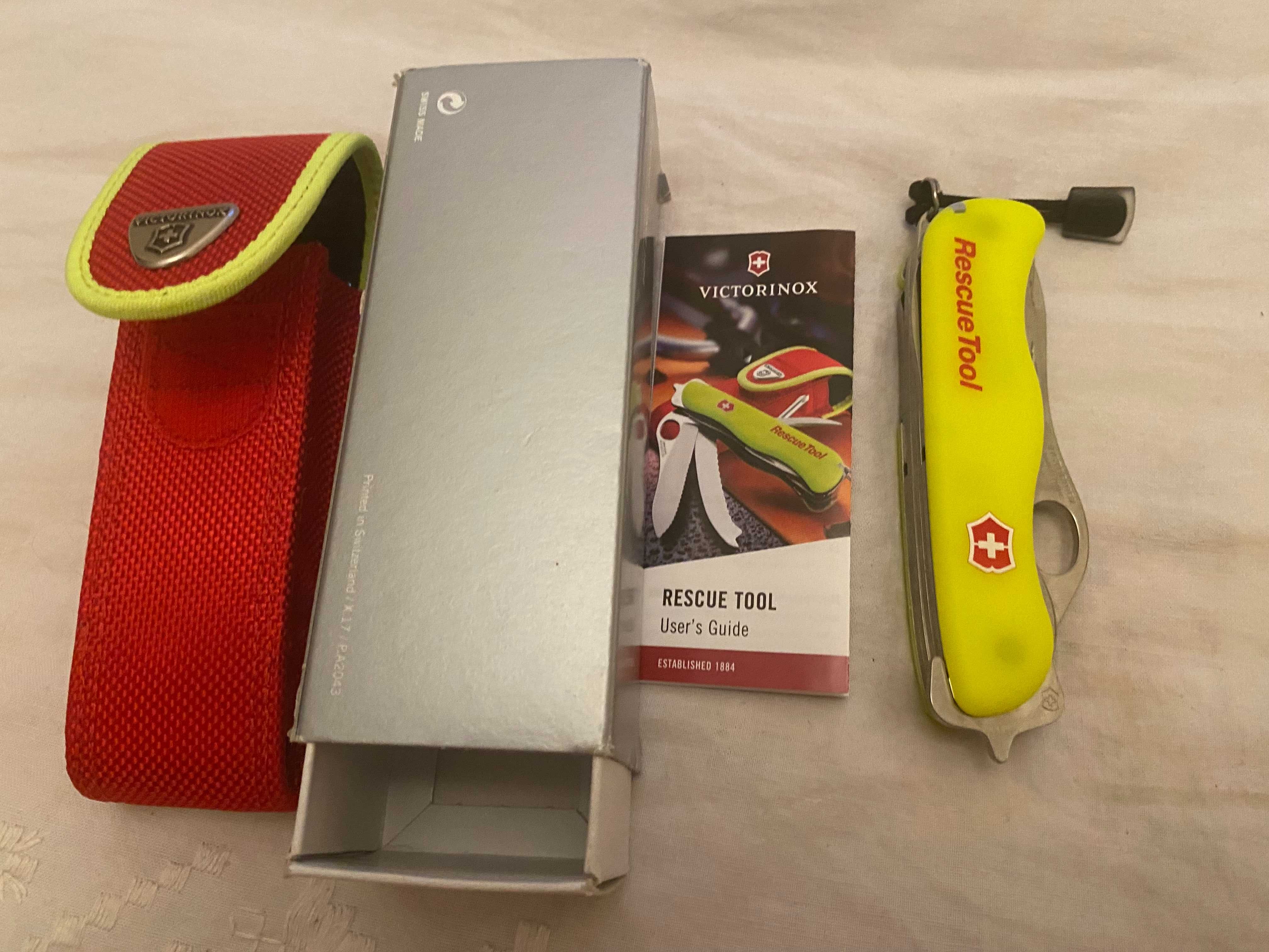 Нож туристический карманный RescueTool Victorinox