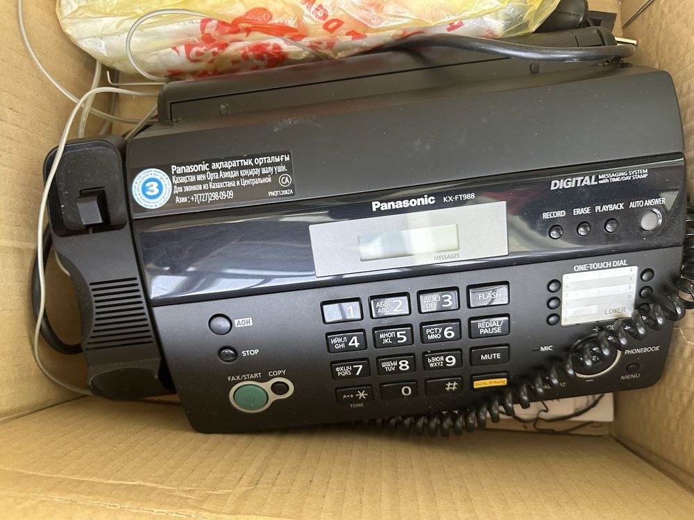Отдам факс Panasonic