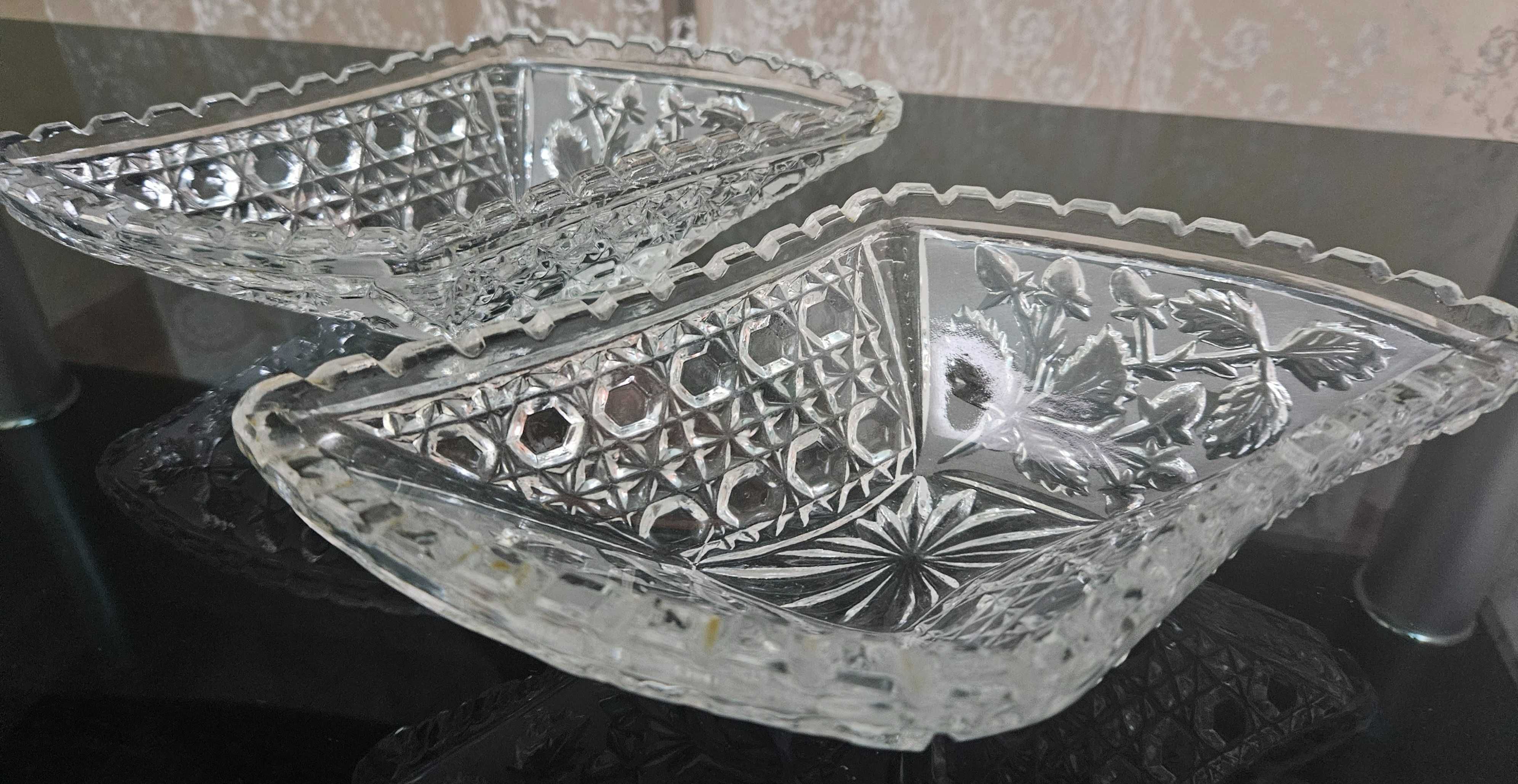 Хрустальные салатницы.